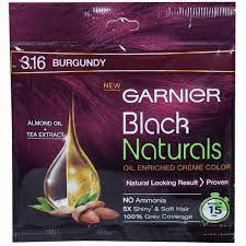 GARNIER BLACK NATURAL BURGUNDY